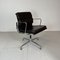Brown Leather Soft Pad Group Chairs by Charles and Ray Eames for Vitra / Herman Miller, 1960s, Set of 2 3