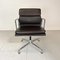 Braune Soft Pad Group Chairs aus Leder von Charles & Ray Eames für Vitra / Herman Miller, 1960er, 2er Set 4