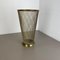 Vintage Brass Umbrella Stand in the Style of Matégot, Germany, 1950s, Image 2