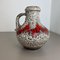 Keramik Zig Zag Fat Lava Vase von Scheurich Keramik, Deutschland, 1970er 13