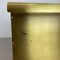 Hollywood Regency Solid Brass and Acrylic Glass Magazine Rack, Italy, 1970s 12