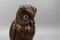 Sculpture Hibou en Chêne Sculpté à la Main avec Yeux en Verre, Allemagne, 1930s 4