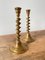 Vintage Barley Twist Candlesticks in Brass, Set of 2, Image 5