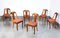 Carlo X Dining Chairs in Cherry, 1800, Set of 6 1