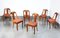 Carlo X Dining Chairs in Cherry, 1800, Set of 6, Image 1