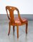 Carlo X Dining Chairs in Cherry, 1800, Set of 6, Image 3