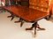 19th Century Regency Dining Table & Dining Chairs, Set of 11 3