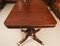 19th Century Regency Metamorphic 3-Pillar Dining Table 12