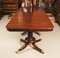 19th Century Regency Metamorphic 3-Pillar Dining Table 15