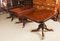 19th Century Regency Metamorphic 3-Pillar Dining Table 8