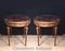 French Empire Style Gilt Side Tables with Marble Tops, Set of 2 1