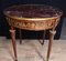 French Empire Style Gilt Side Tables with Marble Tops, Set of 2 5