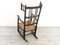 19th Century Arts and Crafts Ebonised Bobbin Rocking Chair, 1890s 3