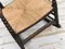 19th Century Arts and Crafts Ebonised Bobbin Rocking Chair, 1890s 11