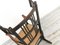 19th Century Arts and Crafts Ebonised Bobbin Rocking Chair, 1890s 5