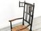 19th Century Arts and Crafts Ebonised Bobbin Rocking Chair, 1890s 6