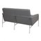 2-Person Airport Sofa Model 3302 by Arne Jacobsen for Fritz Hansen, Image 2