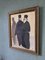 The Priests, 1950s, Oil on Canvas, Framed 5