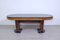 Large Art Deco Oval Dining Table, 1930s, Image 2