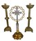 Church Crucifix and Altar, 1890s, Set of 3 3