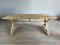 French Farmhouse Style Rustic Wood Dining Table, Image 1
