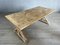 French Farmhouse Style Rustic Wood Dining Table, Image 2