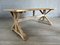Mesa de comedor de madera rústica estilo granja francesa, Imagen 6
