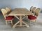 Mesa de comedor de madera rústica estilo granja francesa, Imagen 9