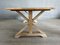 French Farmhouse Style Rustic Wood Dining Table, Image 7