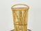 Italienische Mid-Century Barhocker aus Rattan, 1960er, 2er Set 4