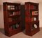 19th Century Bookcases in Mahogany from Globe Wernicke, Set of 2 6