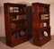 19th Century Bookcases in Mahogany from Globe Wernicke, Set of 2, Image 6