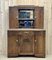Art Deco Buffet in Oak with Marble Tray, 1930s, Image 1