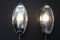 Sconces in Crystal Glass in the style of Max Ingrand and Fontana Arte, 1960s, Set of 2, Image 11