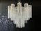 Vintage Murano Glass Tube Chandelier from Mazzega, 1990 2