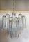 Vintage Murano Glass Tube Chandelier from Mazzega, 1990, Image 1