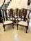 Victorian Walnut Dining Chairs, 1880s, Set of 10 1