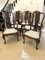 Victorian Walnut Dining Chairs, 1880s, Set of 10 2