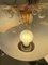 Lampada da soffitto a cinque fiamme con sfere in vetro di Tony Zuccheri per Mazzega, Italia, anni '70, Immagine 5