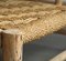 Sisal Rope and Ash Wood Low Lounge Chair from Audoux & Minet, 1950s 11