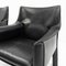 Cab 414 Armchairs by Mario Bellini for Cassina, 1980s, Set of 2 12