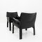 Cab 414 Armchairs by Mario Bellini for Cassina, 1980s, Set of 2, Image 3