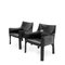 Cab 414 Armchairs by Mario Bellini for Cassina, 1980s, Set of 2, Image 1