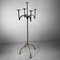 Tall Wrought Iron Candleholder, 1970s 5