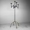 Tall Wrought Iron Candleholder, 1970s 6