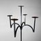 Tall Wrought Iron Candleholder, 1970s 7