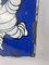 Vintage French Enamel & Metal Michelin Advertising Sign, 1950s, Image 5