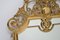 Large Vintage French Brass Mirror, 1950s, Image 6