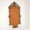 Large Vintage French Brass Mirror, 1950s 3