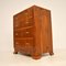 Art Deco Walnut Chest of Drawers, 1920s 6